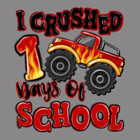 I Crushed 100 Days Of School Monster Truck Vintage Tee | Teevron