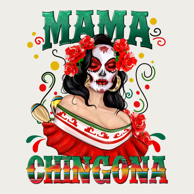 Mama Chingona Skull Zipper Hoodie by texasbilliewilder | Teevron