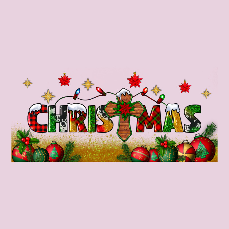 Christmas With Christmas Cross Libbey Glass Ladies Tee by BundleAndBundleShop | Teevron