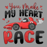 You Make My Heart Race Valentine's Day Vintage Hoodie | Teevron