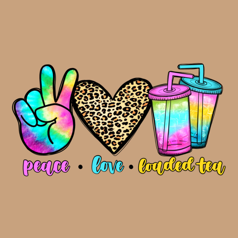 Peace Love Loaded Tea Vintage Tee by JahusDesignShop | Teevron