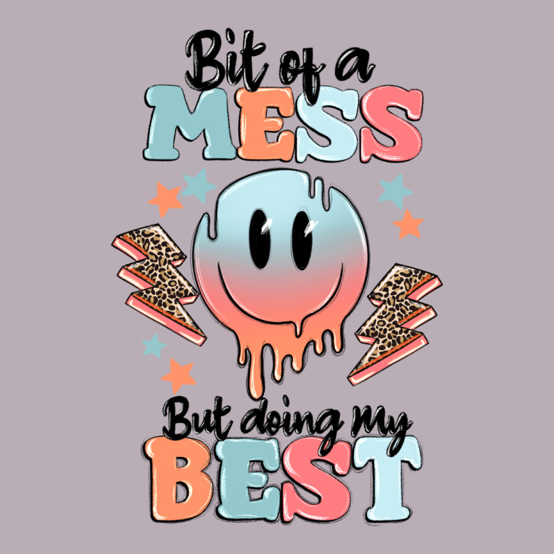 Bit Of A Mess But Doing My Best Vintage Tee by MaliasSmallBusiness | Teevron