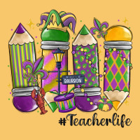 Mardi Gras Teacher Life Vintage Hoodie | Teevron