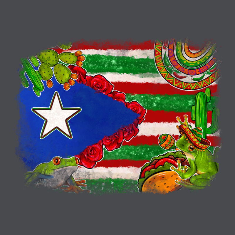 Mexico And Puerto Rico Flag Zipper Hoodie by texasbilliewilder | Teevron