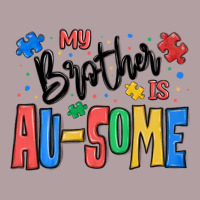 My Brother Is Ausome Autism Vintage Hoodie | Teevron