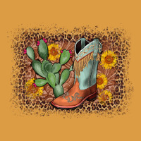 Cowboy Boots Cactus Leopard Urban Heavy Tee | Teevron