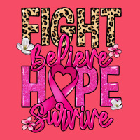 Fight Believe Hope Survive Cancer Awareness Premium Sweatshirt | Teevron