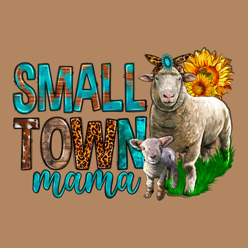 Small Town Mama With Sheeps Long Sleeve Tee by BundleAndBundleShop | Teevron