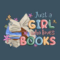 Just A Girl Who Loves Books Urban Heavy Tee | Teevron