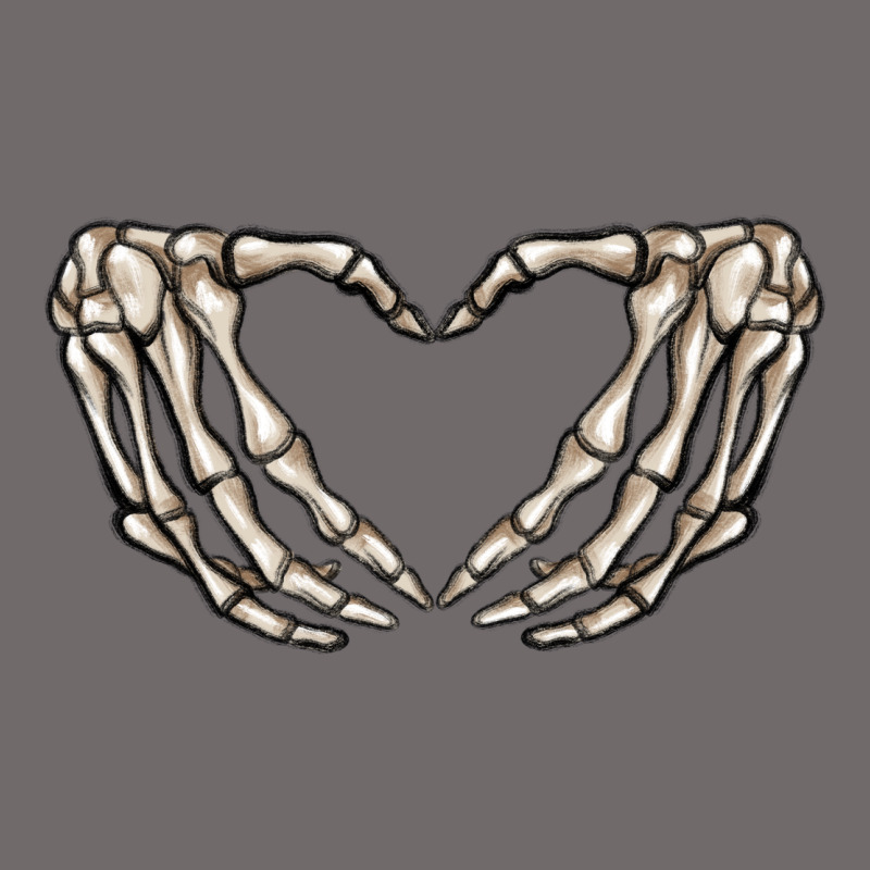 Skeleton Heart Urban Heavy Tee by MaliasSmallBusiness | Teevron