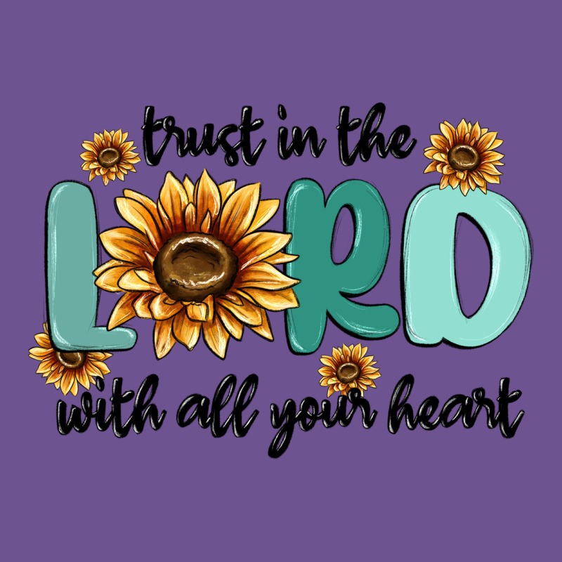 Trust In The Lord With All Your Heart Vintage Tee by MaliasSmallBusiness | Teevron