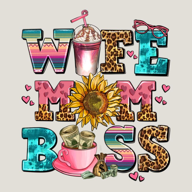 Wife Mom Boss Heavy Core Tee by AdoDesignShop | Teevron