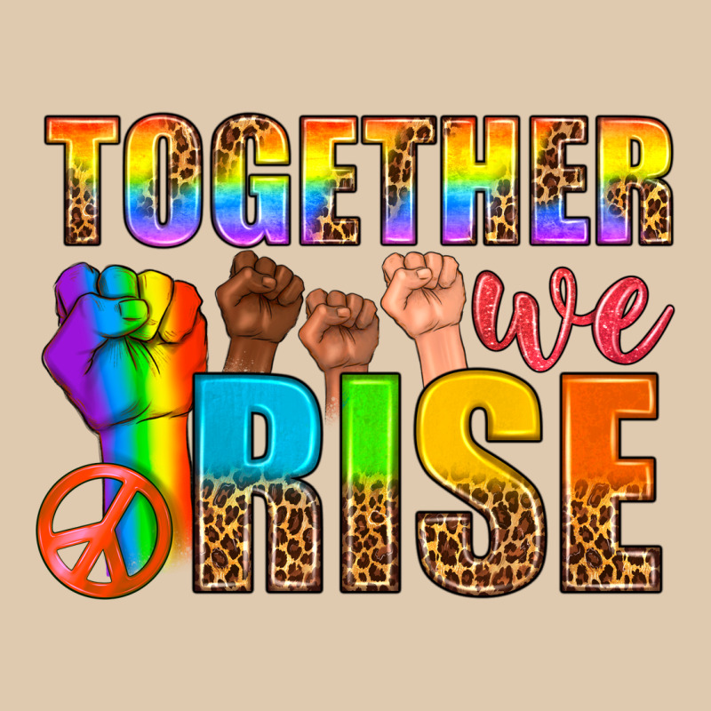 Western Lgbtq+ Together We Rise Heavyweight Sweatshirt by BundleAndBundleShop | Teevron