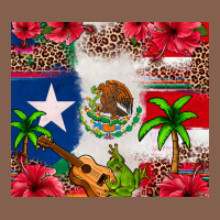 Mexican And Puerto Rico Flag Zipper Hoodie | Teevron
