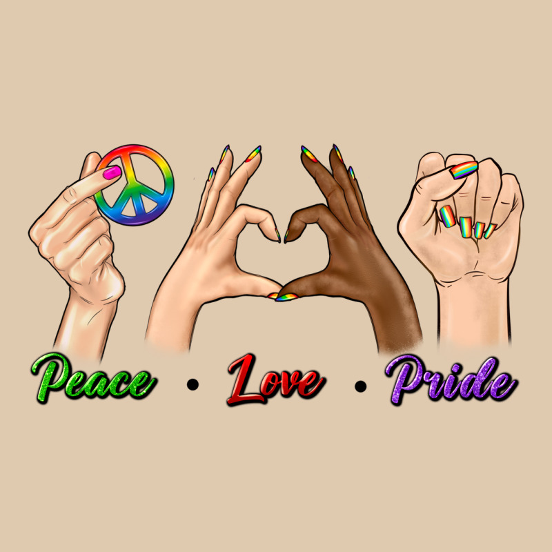 Peace Love Pride Heavyweight Sweatshirt by BundleAndBundleShop | Teevron