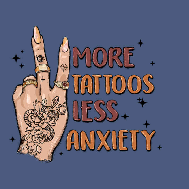 More Tattoos Less Anxiety Vintage Hoodie by MaliasSmallBusiness | Teevron