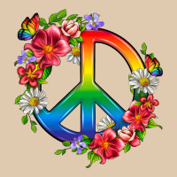 Peace Pride Lgbtq+ And Flowers Heavyweight Sweatshirt | Teevron