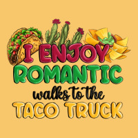 I Enjoy Romantic Walks To The Taco Truck Vintage Hoodie | Teevron