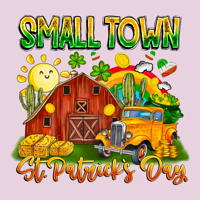 Small Town St Patricks Day Classic Tee by CowhideDigitalArt | Teevron