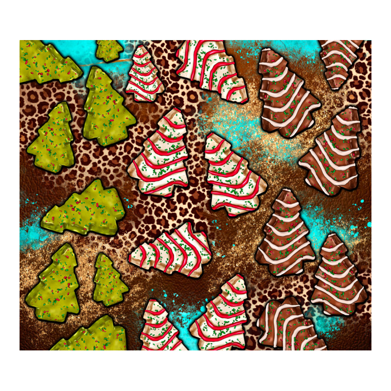 Little Debbie Tree Cakes Leopard Turquoise Classic Tee by JahusDesignShop | Teevron