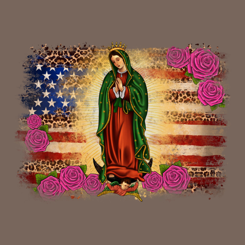 America Our Lady Of Guadalupe Premium Hoodie by JahusDesignShop | Teevron