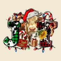 Joy And Cow Christmas Candies And Letters Premium Tee | Teevron