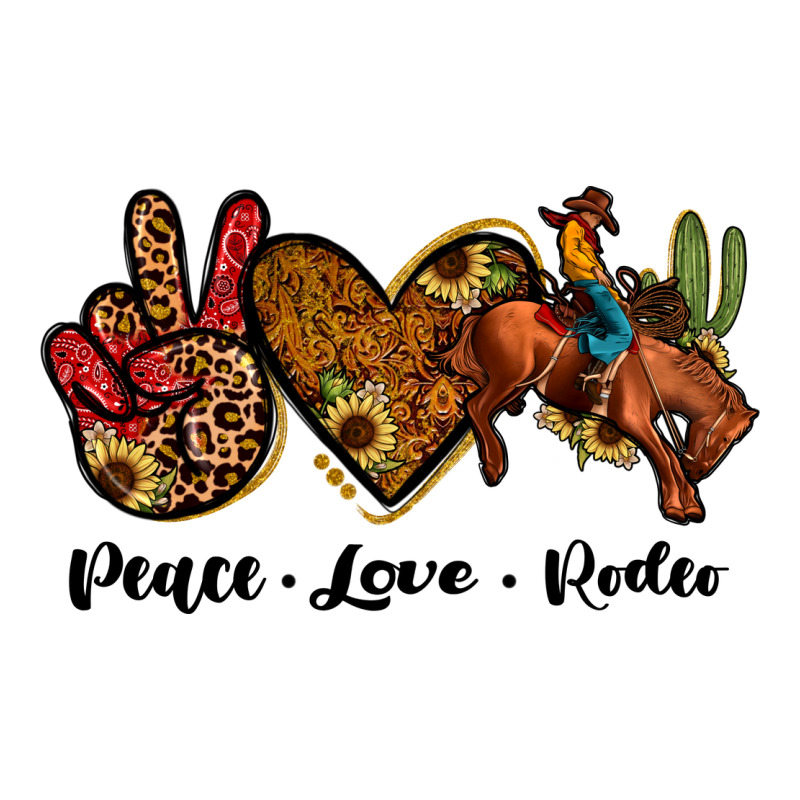 Peace Love Rodeo Premium Tee by JahusDesignShop | Teevron