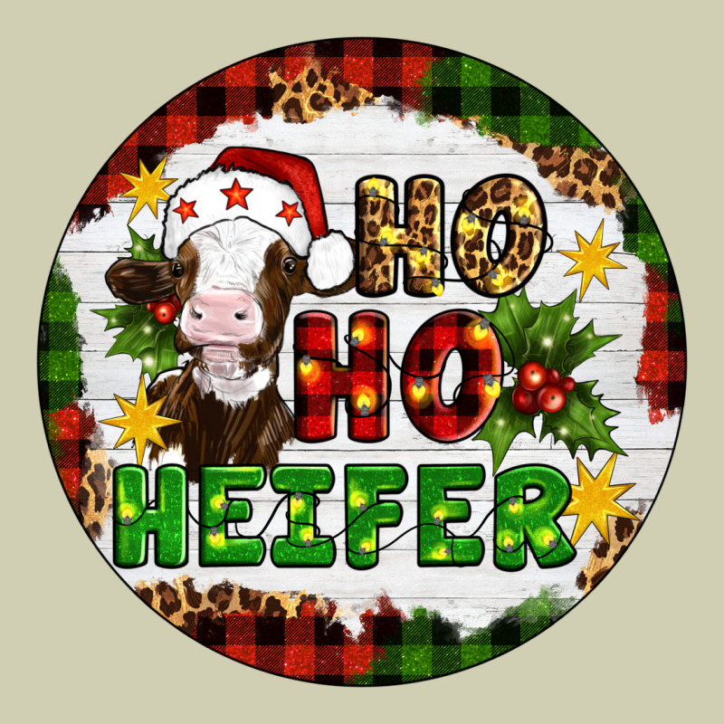 Christmas Ho Ho Heifer Heavy Core Tee by Artiststas | Teevron