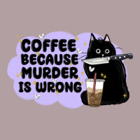 Coffee Because Murder Is Wrong Vintage Hoodie | Teevron