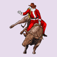 Santa Riding A Bull Premium Hoodie | Teevron