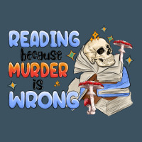Reading Because Murder Is Wrong Urban Heavy Tee | Teevron