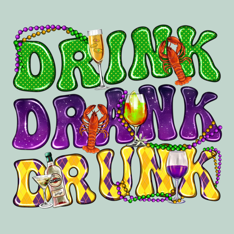 Drink Drank Drunk Zipper Hoodie by NancyCooperArtShop | Teevron