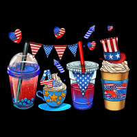 4th Of July Coffee Cups Heavy Core Tee | Teevron