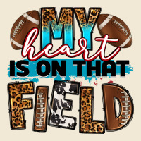 My Heart Is On That Field Football Ladies Tee | Teevron