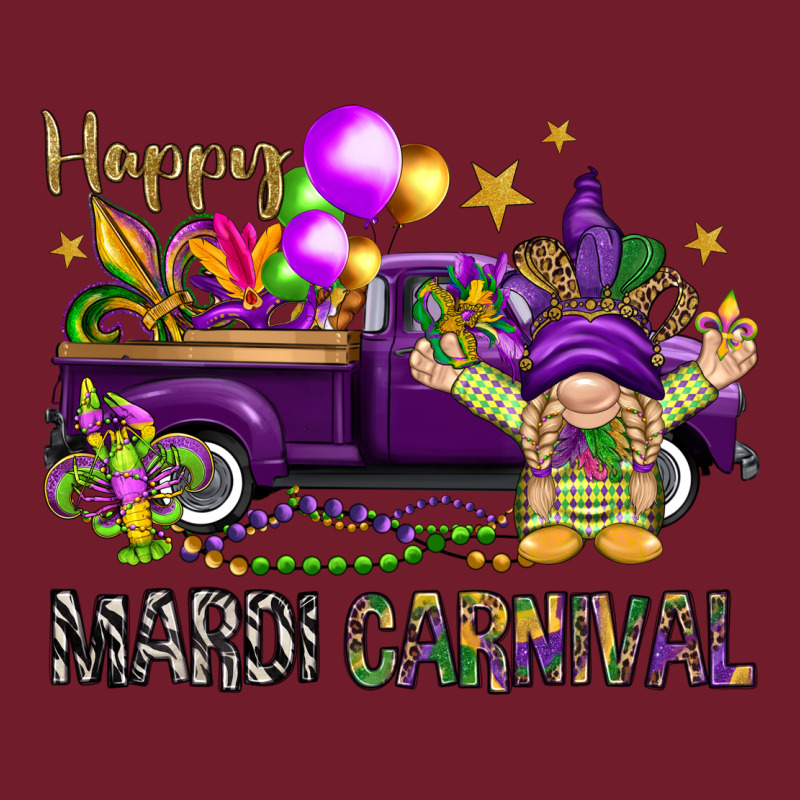 Happy Mardi Carnival With Truck Zipper Hoodie by NancyCooperArtShop | Teevron