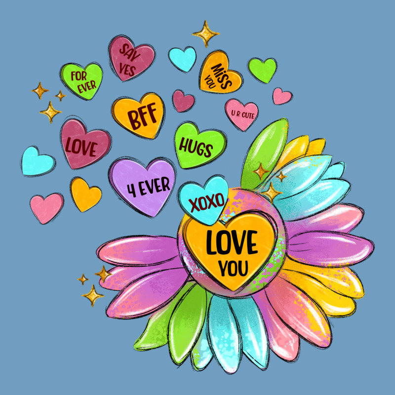 Sunflower Love Hugs Urban Heavy Tee by MaliasSmallBusiness | Teevron