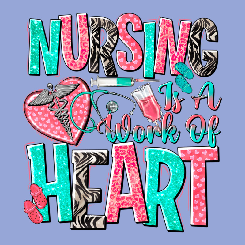 Nursing Is A Work Of Heart Classic Tee by NancyCooperArtShop | Teevron