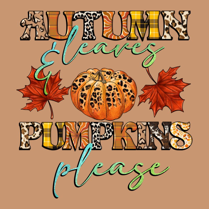 Autumn Leaves And Pumpkins Please Heavyweight Hoodie by CowGirlArtShop | Teevron