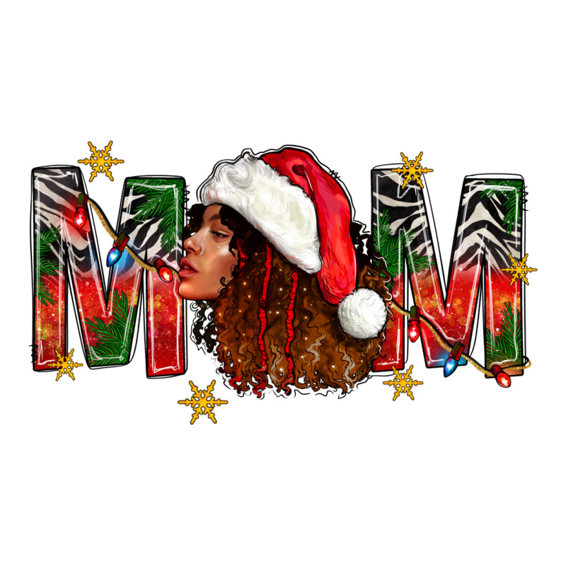 Western Mom With Woman In Santa Hat Long Sleeve Tee by BundleAndBundleShop | Teevron
