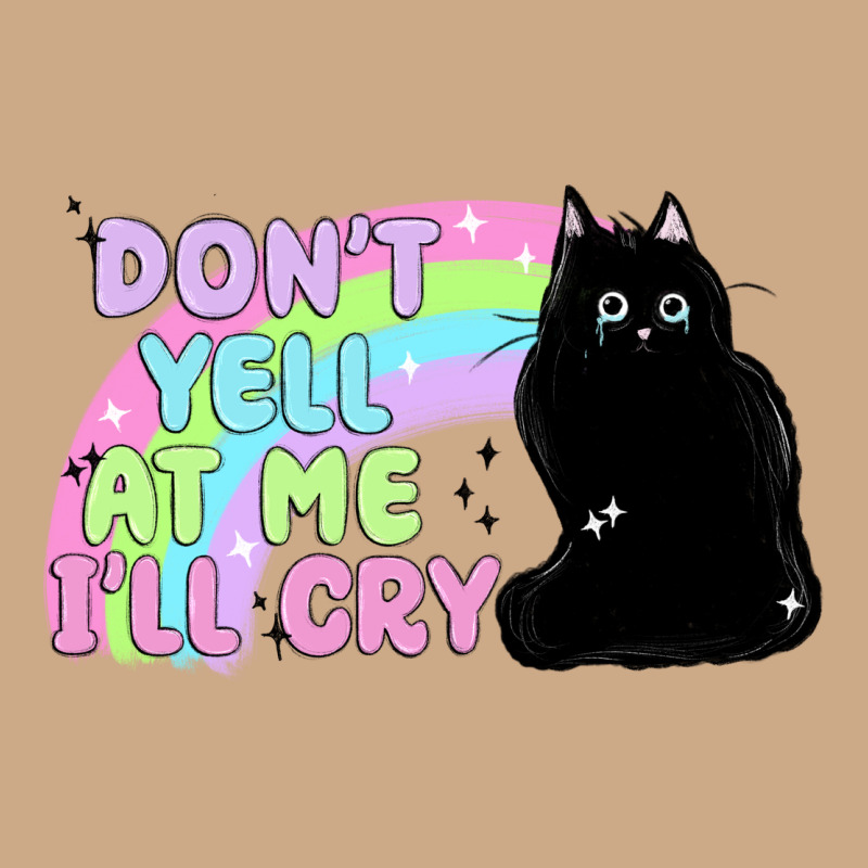 Dont Yell At Me Ill Cry Vintage Hoodie by MaliasSmallBusiness | Teevron