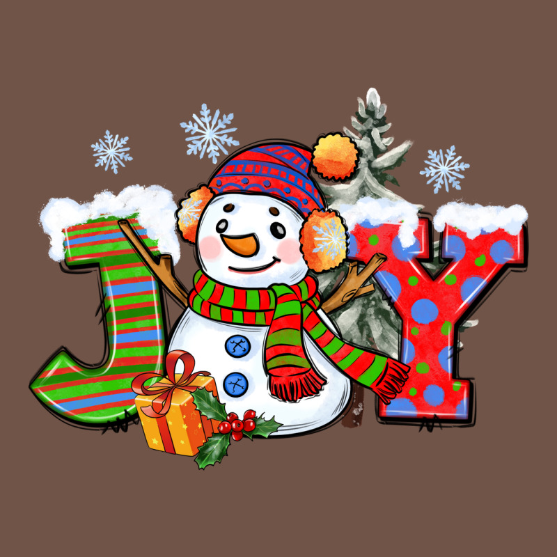 Christmas Joy Snowman Premium Sweatshirt by CowGirlArtShop | Teevron