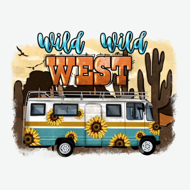 Wild Wild West Urban Heavy Tee by NancyCooperArtShop | Teevron