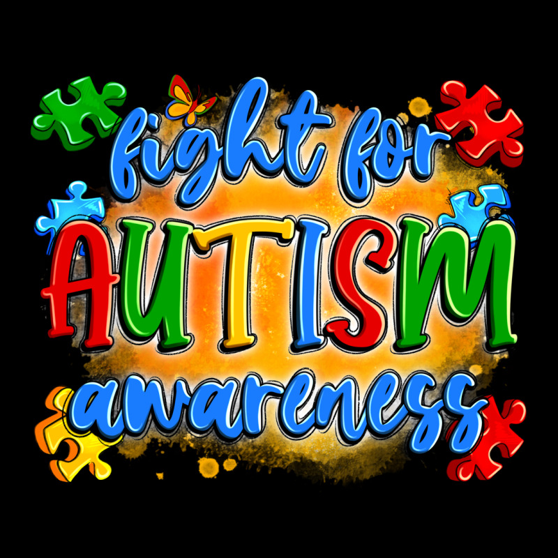 Fight For Autism Awareness Ladies Tee by Artiststas | Teevron