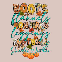 Boots Flannels Bonfires Football Premium Hoodie | Teevron