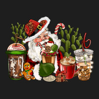 Western Santa Cowboy Coffe Cups Christmas Heavyweight Hoodie | Teevron