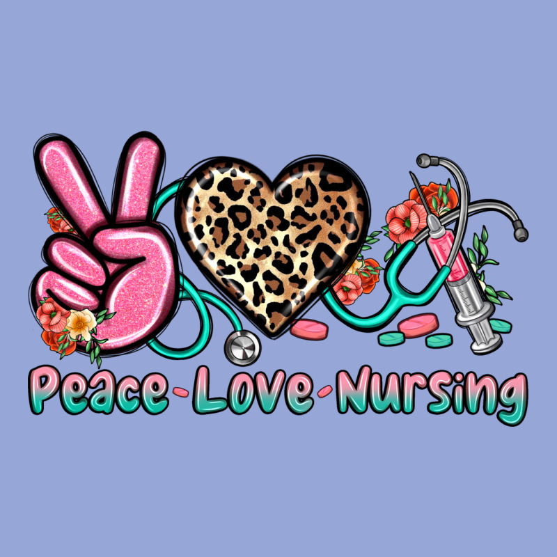 Peace Love Nursing Classic Tee by NancyCooperArtShop | Teevron