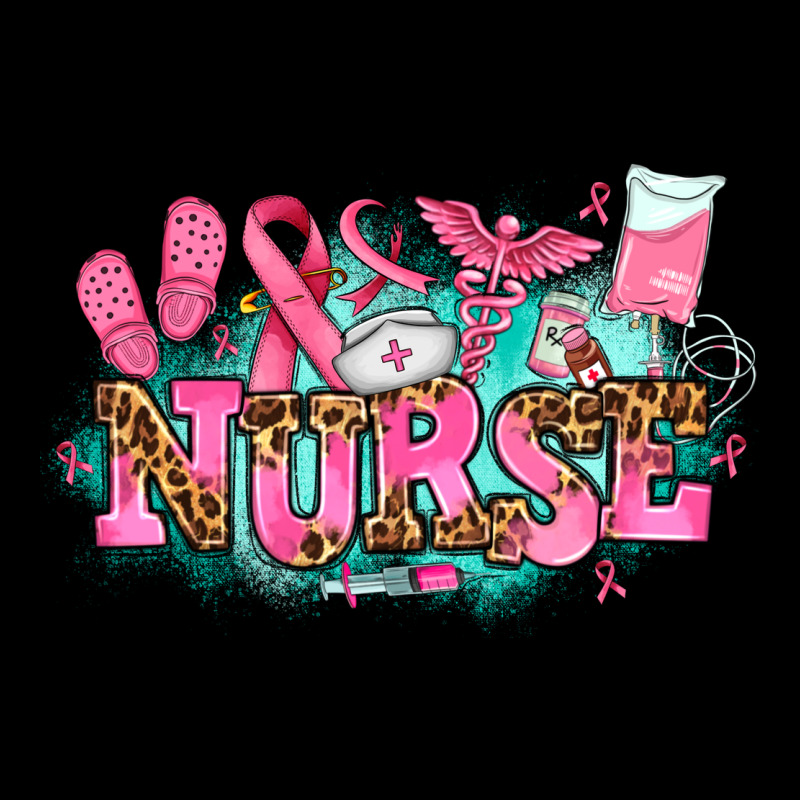 Breast Cancer Nurse Ladies Tee by AdoDesignShop | Teevron