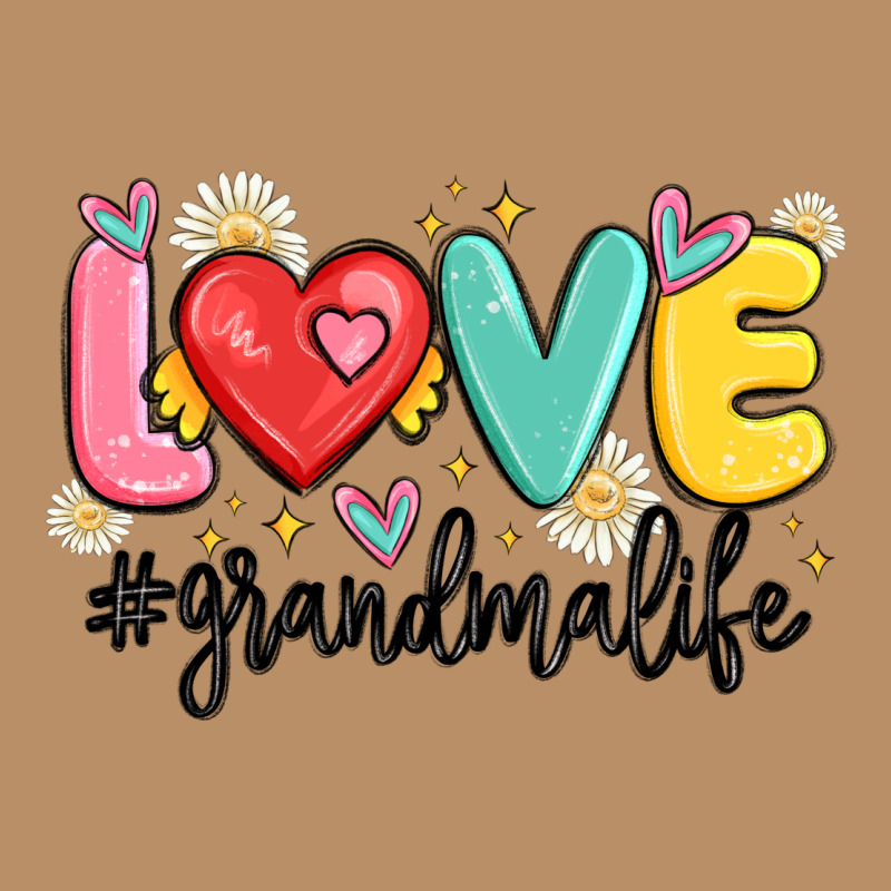 Love Grandma Life Vintage Hoodie by MaliasSmallBusiness | Teevron