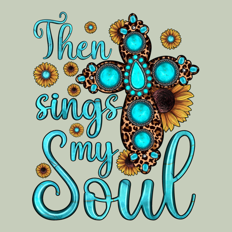 Then Sings My Soul Cross Ladies Tee by JahusDesignShop | Teevron