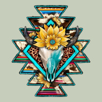 Cowhide Leopard Bull Skull Aztec Ladies Tee | Teevron